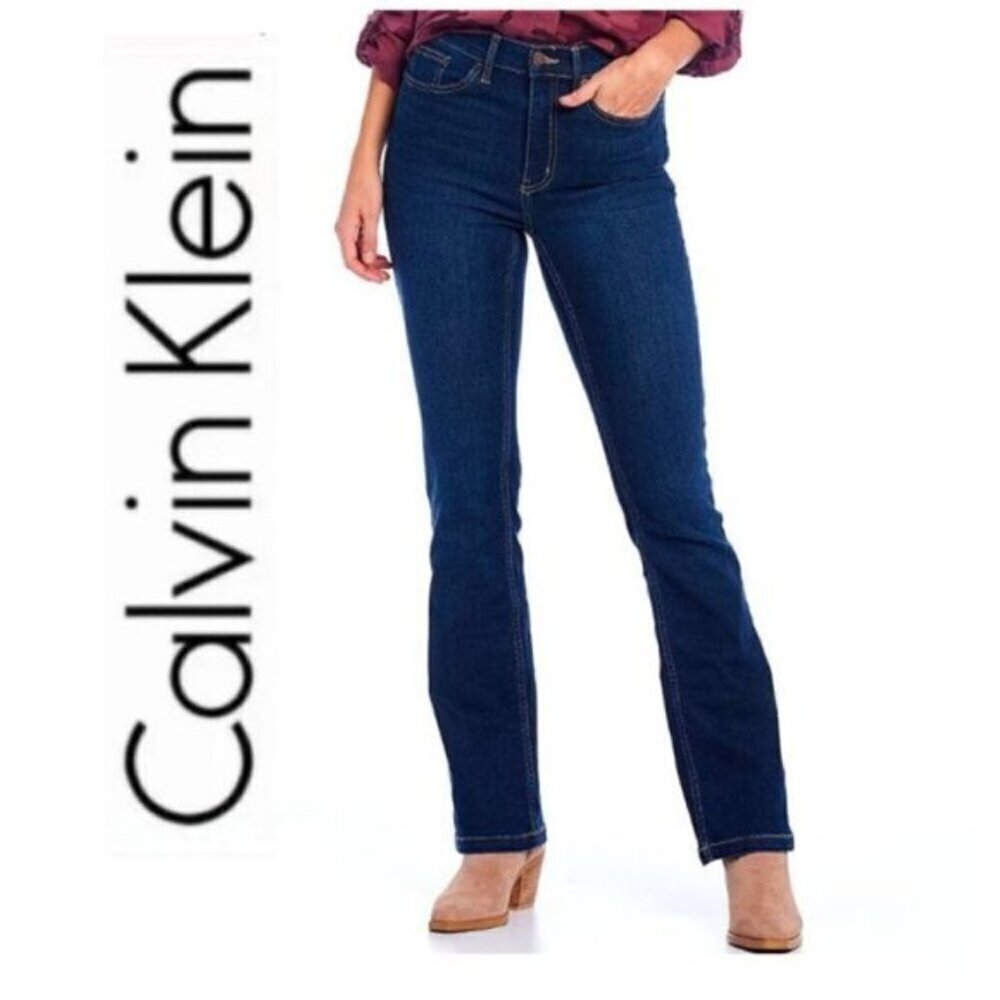 Calvin Klein Jeans High Rise Bootcut Jeans 29 western Preppy Festival Rodeo